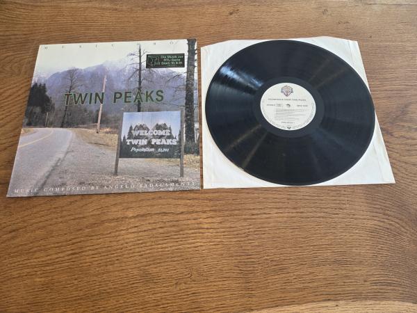 Twin Peaks -Music From Twin Peaks Composed by Angelo Badalamenti 1990 Warner Bros.Records 7599-26316-1 Deutsche Pressung NM/VG+